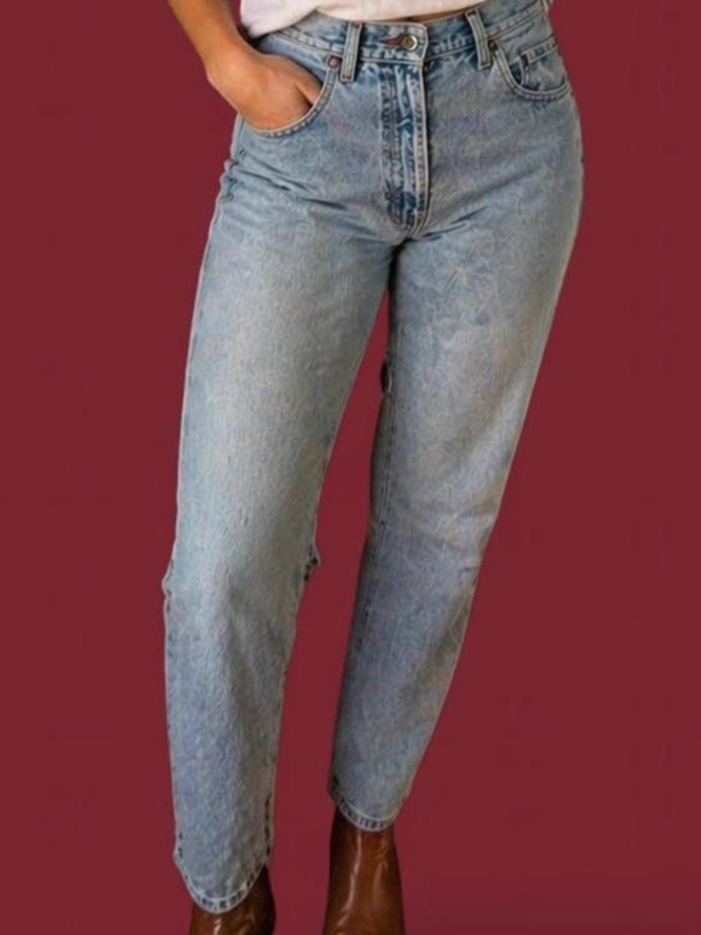 Vintage 90s Levi’s 551 Relaxed Fit Tapered Leg Jeans